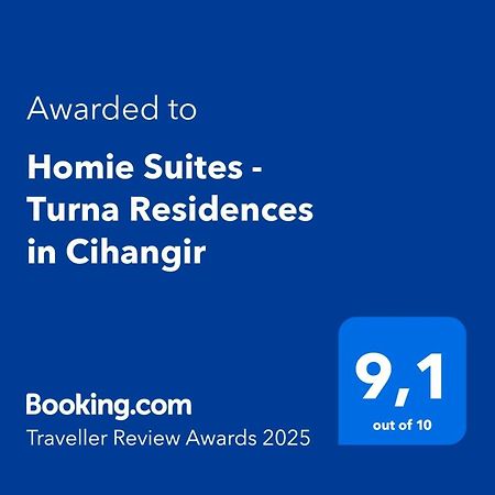 Homie Suites - Turna Residences In Cihangir Истанбул Екстериор снимка